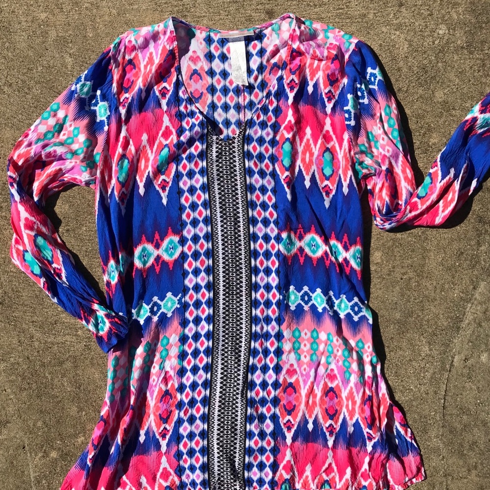 La Blanca Multicolor Cover up